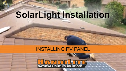 SolarLight Install Part A: Installing PV Panel