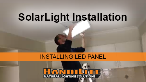 SolarLight Install Part B: Installing LED Panel